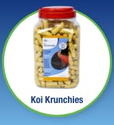 Aquascape 81000 Koi Krunchies Fish Food, Hand Feeding Treats, Floating, Natu, 14.1 Ounces, Yellow