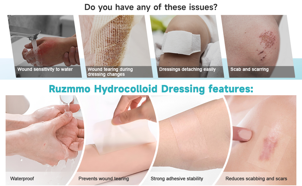 do you have issue with ound sensitivity to water? choose ruzmmo