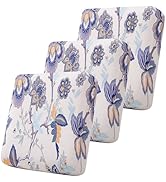 smiry Printed Couch Cushion Covers, Stretch Sofa Cushion Covers Replacement, Non-Slip Sofa Seat C...