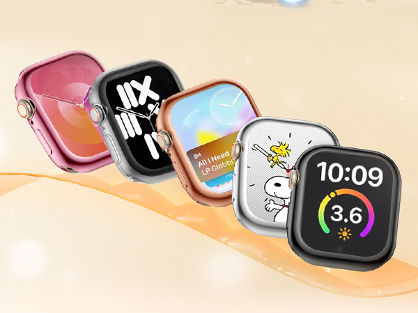 GEAK TPU Case for Apple Watch Series 11 Screen Protector