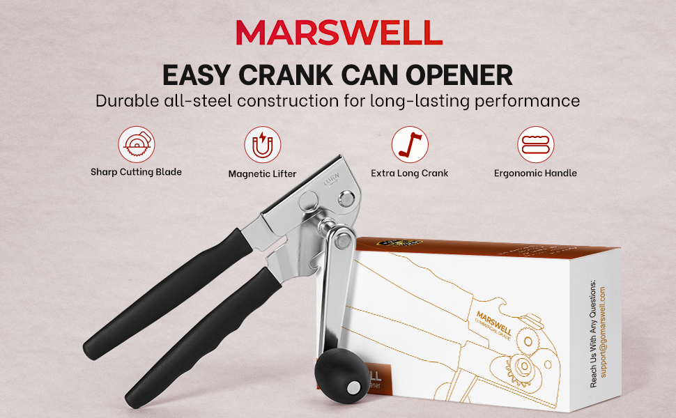 Hand Crank Can Opener Manual