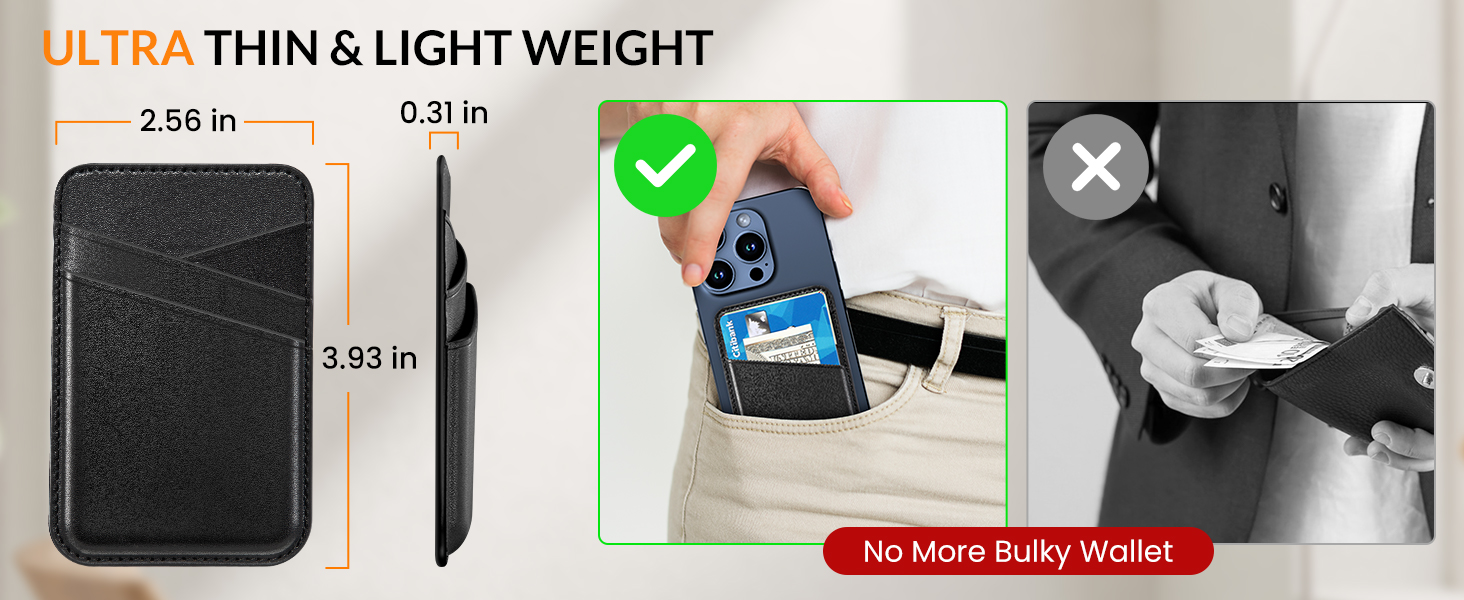magnetic phone wallet