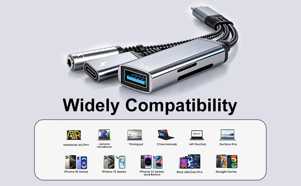 WIDE COMPATIBILITY