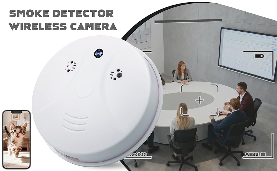 smoke detector wireless camera 1