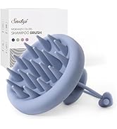 Sndyi Silicone Scalp Massager Shampoo Brush, Hair Scrubber with Soft Silicone Bristles, Scalp Scr...