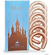 Disney x Kitsch Satin Heatless Curling Rod - Hair Curler Set, Heatless Curls Overnight, Hair Roll...