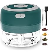 Electric Herb Grinder - 3.5 Inch Large Grinders for Grinding Dry Fresh Herbs and Spice, USB Recha...