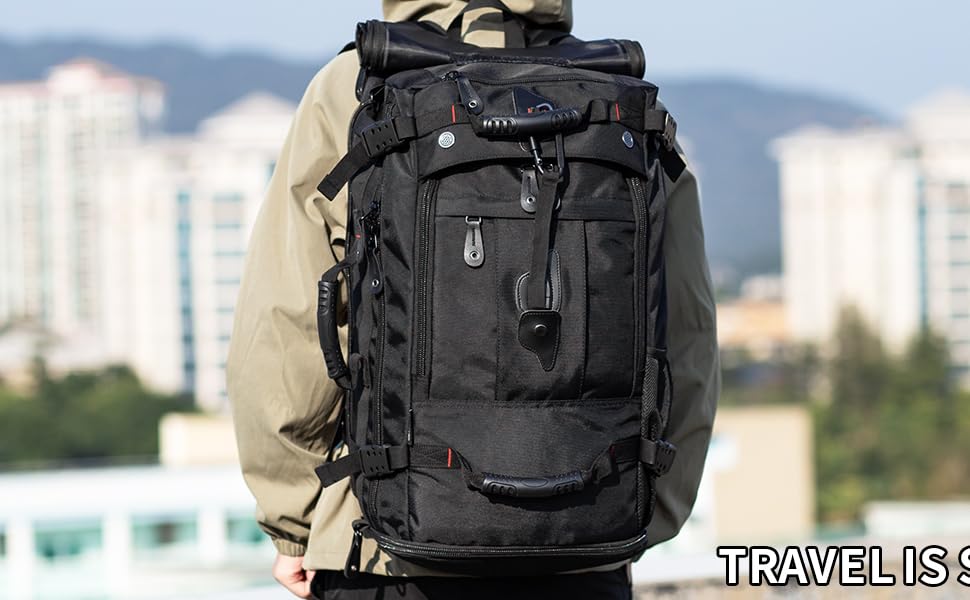 Large capacity backpack