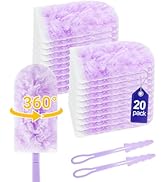 YagoDago 22 Count Unscented Duster Refills with 2 Foldable Handles, 360 Duster Refill Compatible ...