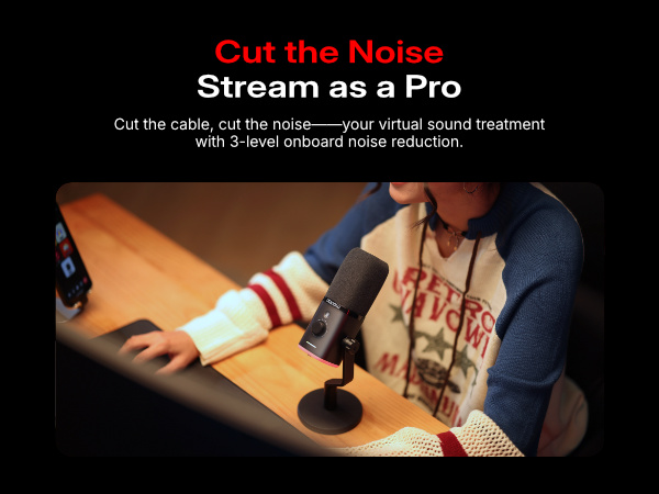 wireless microphone for streaming