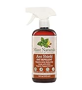 Mint Naturals Ant Shield – USDA Organic Peppermint Oil Ant Repellent | Indoor &amp; Outdoor | 16 oz M...