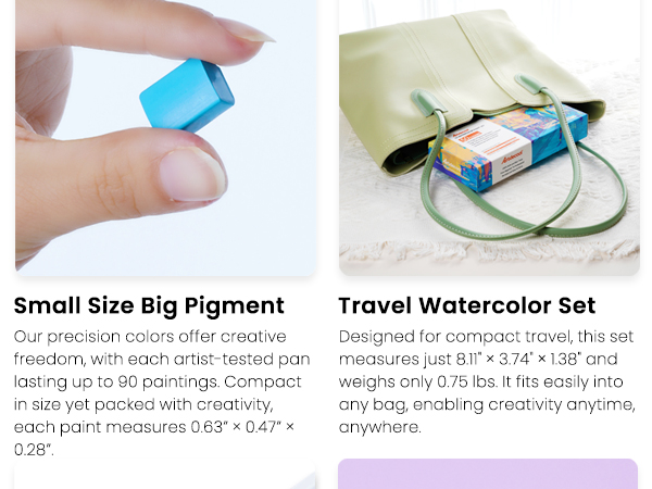watercolor paint set