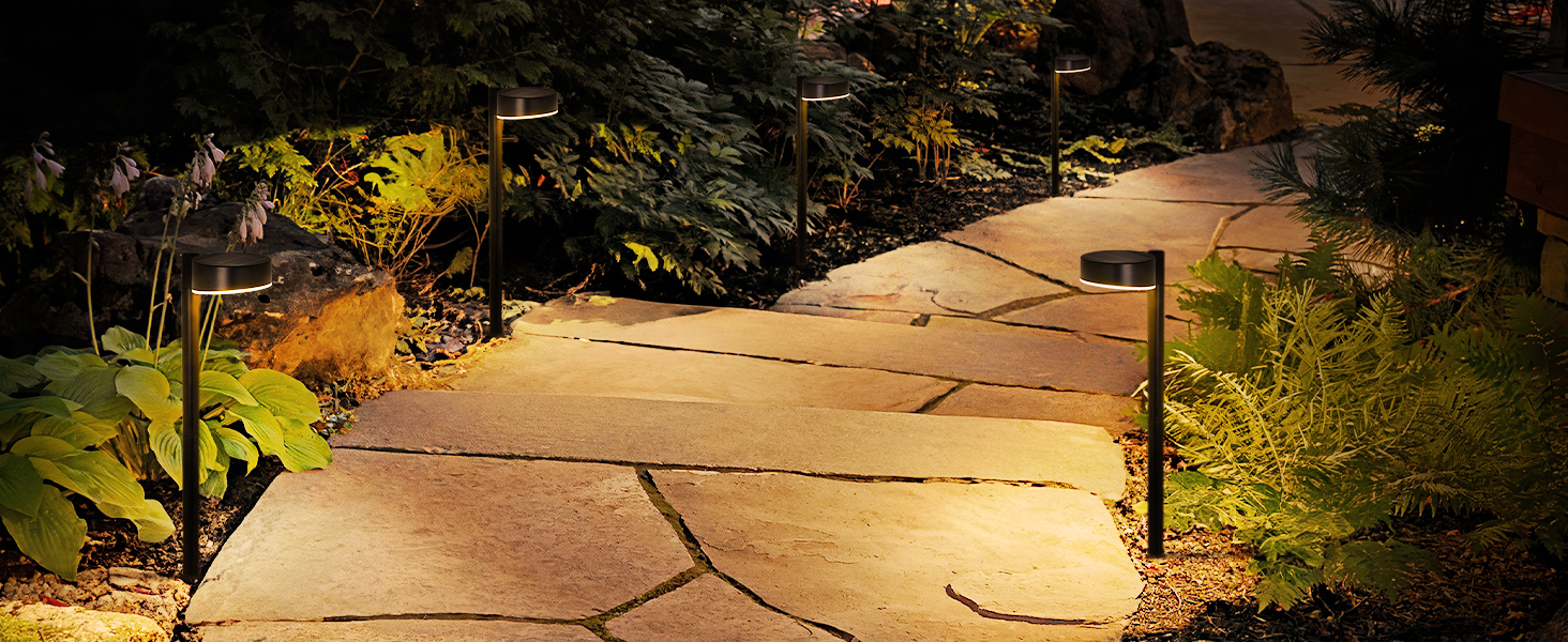 solar walkway light
