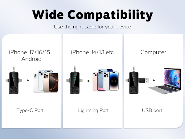 wireless microphone for iphone