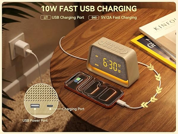 bedside alarm clocks for bedrooms