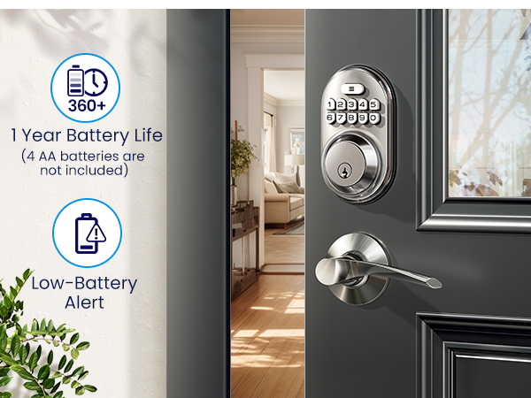 keyless entry door lock