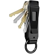 MINBERAND Key Organizer Compact Key Holder Key Chain Minimalist Metal key case key holder for key...