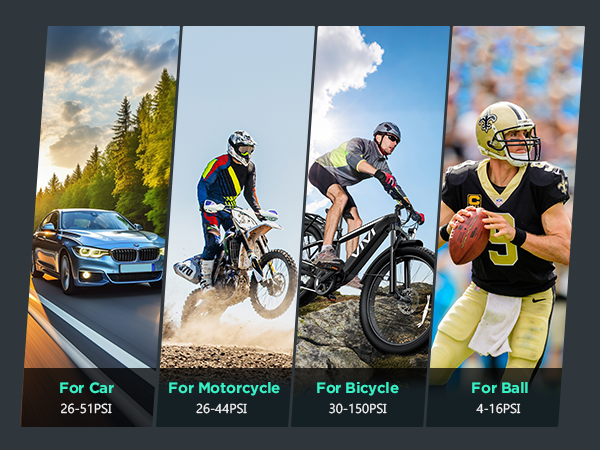 Tire Inflator Portable Air Compressor