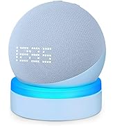 ZUOLACO Table Stand for Echo Dot 5th Generation, Desktop Holder Mount for Echo Dot 4th/5th Gen, B...