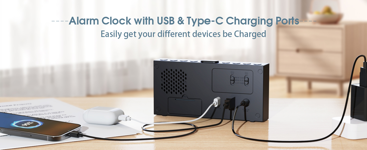 Dual Charging Ports