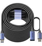 OkyLink USB 3.0/3.2 Gen 1 Extension Cable A Male to A Female 5Gbps with Aluminum Shell for Hard D...