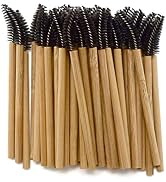 Artist's Choice Eco Bamboo Curved Mascara Wands - Lifts, Separates, and Enhances Eye Las...