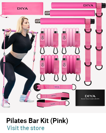 kit pilates en casa resistance bar exercise bars for home workouts pilates starter kit for women