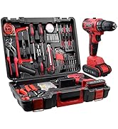 jar-owl Powerful Brushless Motor 21V Cordless Drill Set, 319 in-lb Torque, 0-1350RMP Variable Spe...