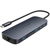 HyperDrive Next 11 Port USB C Hub for Mac, PC, and Chromebook w/ 2 4K60Hz HDMI, 2 USB-A, 2 USB-C ...