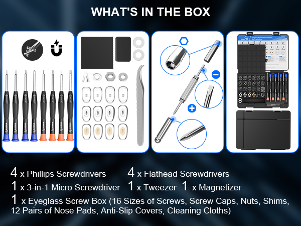 eyeglasses repair kit