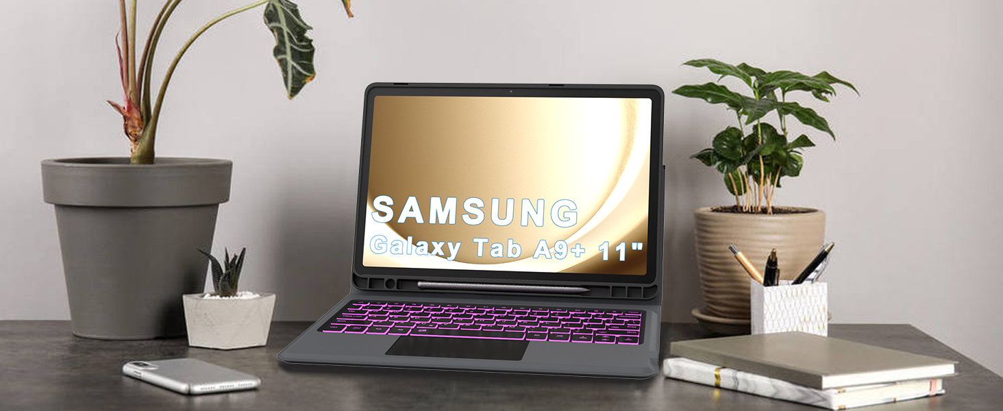 samsung galaxy A9 Plus tablet keyboard
