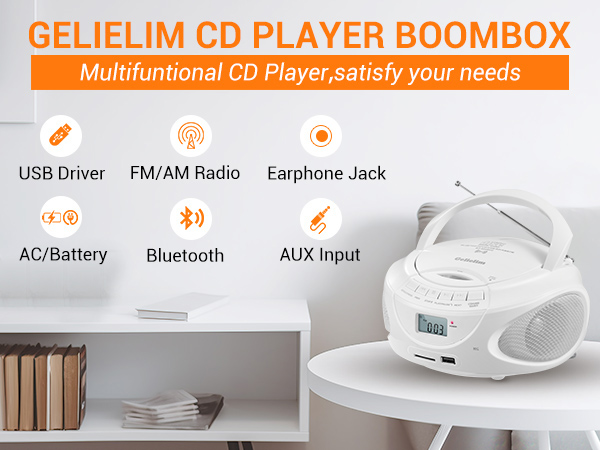 cd player boombox