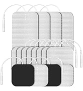 Etekcity TENS Unit Replacement Pads Electrodes for Back Pain Relief, Self-Adhesive &amp; Gel Free for...