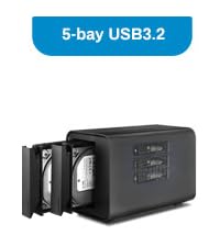 TERRAMASTER D8 Hybrid 2 HDD NVMe Enclosure 4 HDD + 4 NVMe SSD (Diskless)