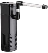 NICREW Aquarium Internal Filter, Submersible Power Filter with Multiple Function, Aeration System...