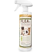 EcoVenger Flea &amp; Tick Removal Spray 16oz for Dogs and Cats, Protects from Fleas, Mites, Ticks &amp; M...
