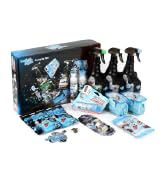 Gunk Getter Car Cleaning Kit - Car Accessories for Interior and Exterior Cleaning, Glass Cleaner,...