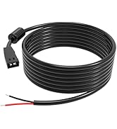 Filtered Power Cable Compatible with Humminbird Black Standard for Helix Series &amp; Earlier Models ...