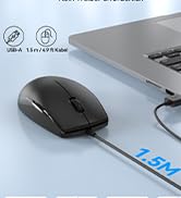 TECKNET USB-A Wired Mouse