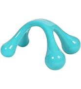 BioSwiss Full Body Massager, 4 Legged Pressure Point Hand Held Massage Tool for Back and Neck Mas...
