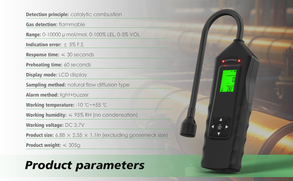 Combustible Gas Leak Detector