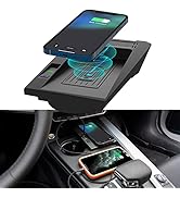 CarQiWireless Wireless Charger for Audi A4 S4 2016-2024,forA5 S5 2018-2024 Wireless Charging Pad ...