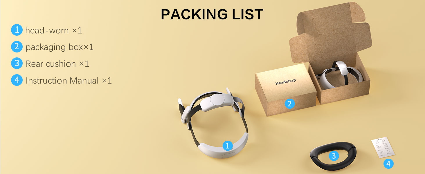 Headband Suitable for Oculus Meta Quest 3/3S