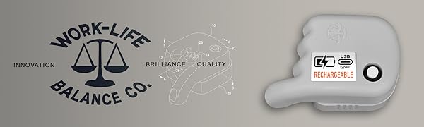 Work-Life Balance Corporation is a premium mouse jiggler brand. Cordless laptop touchpad jigglers