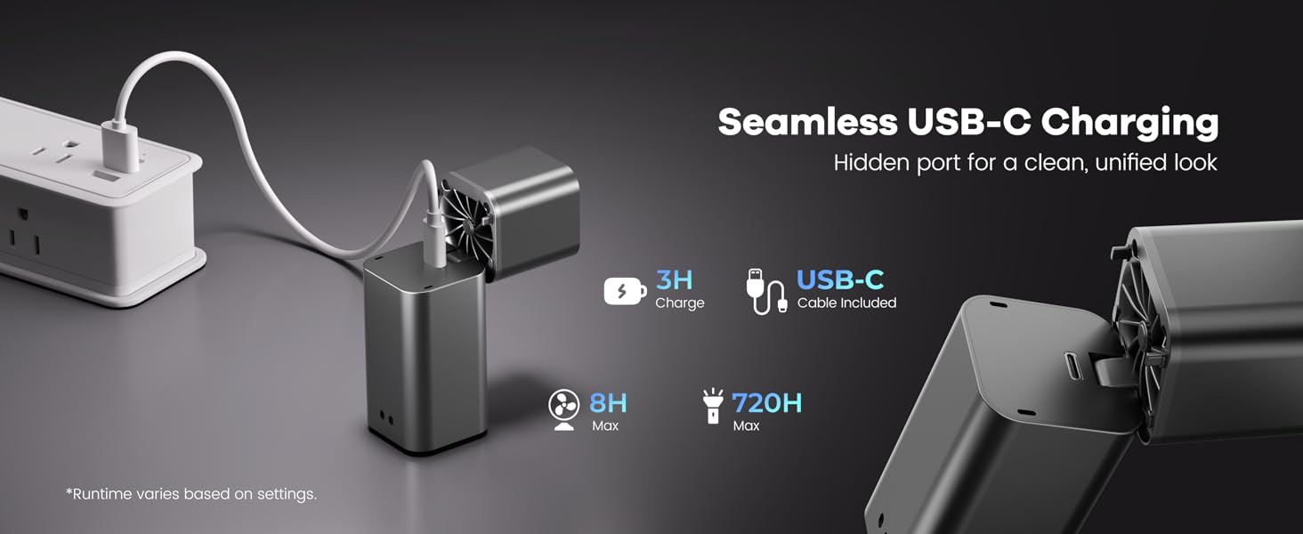 Seamless USB-C Charging