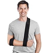 Foam Arm Sling, Adjustable Comfortable Collar and Cuff Sling, Forearm Arm Sling Shoulder Immobili...