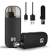 Yunmiss Portable Nose and Ear Trimmer Clipper for Men Women,2025 Professional LED Dsiplay Nose Ha...