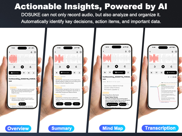 AI Voice Recorder Designed as Magnetic Phone Stand