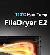 SUNLU Official 3D Printer Filament Dryer E2, 110? Max Temperature, 500W PTC Heater, Dry and Annea...