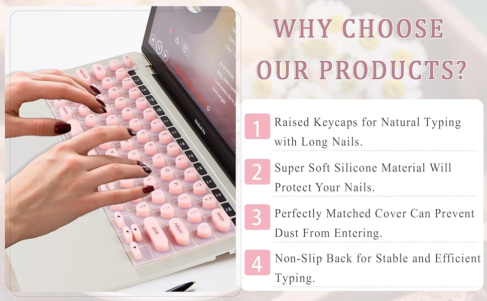 keyboard cover for long nails 2